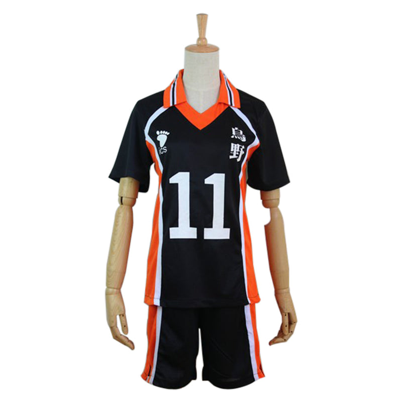 Haikyuu Cosplay Costume Karasuno High School Volleyball Club Tsukishima Kei Sportswear Jerseys Uniform