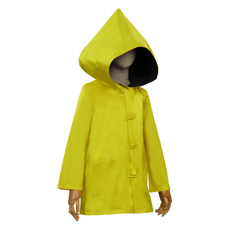 Little Nightmares II Six Yellow Coat Halloween Carnival Suit Kids child Cosplay Costume