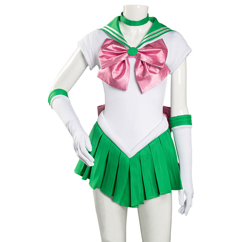 Sailor Moon Kino Makoto Uniform Dress Outfits Halloween Carnival Suit Cosplay Costume