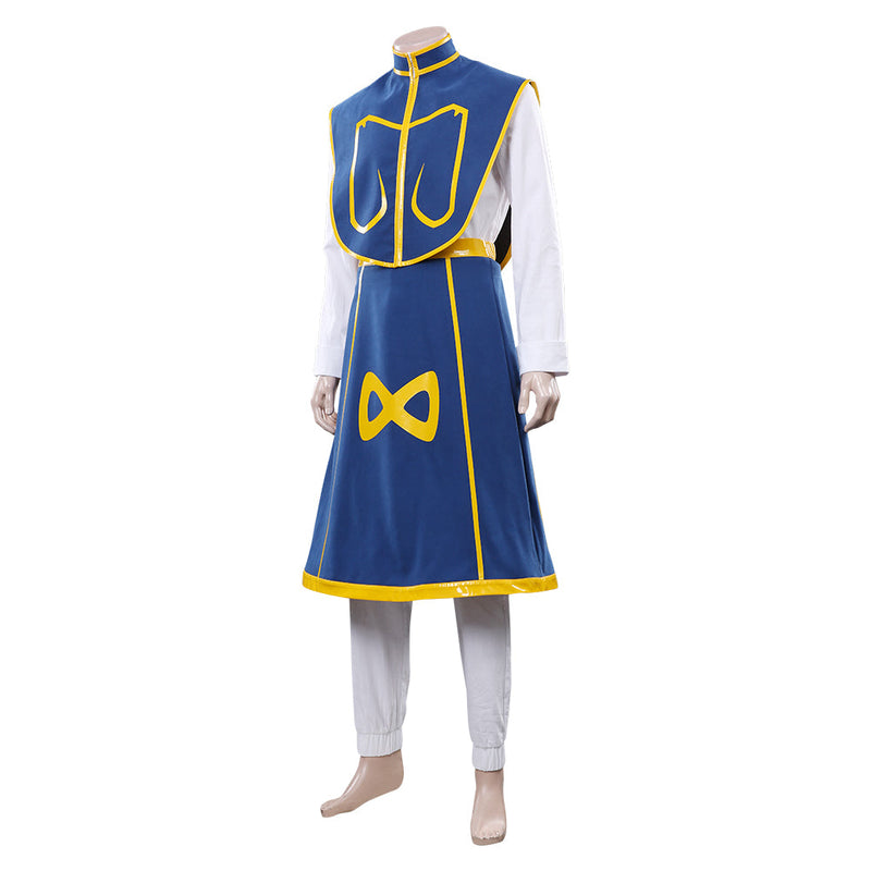 Anime HUNTER×HUNTER-Kurapika Juvenile Top Skirt Outfits Halloween Carnival Costume Cosplay Costume