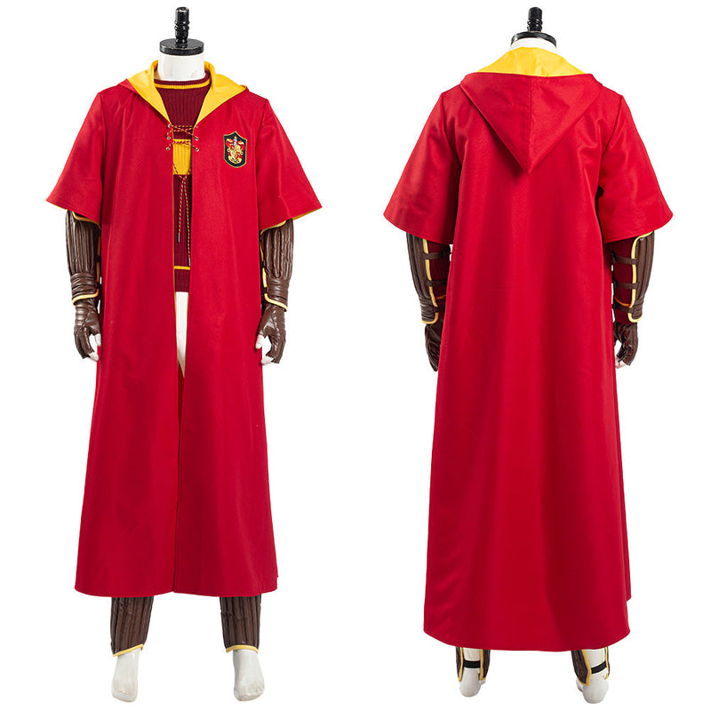 Harry Potter Gryffindor Quidditch Uniform Halloween Carnival Outfit Cosplay Costume