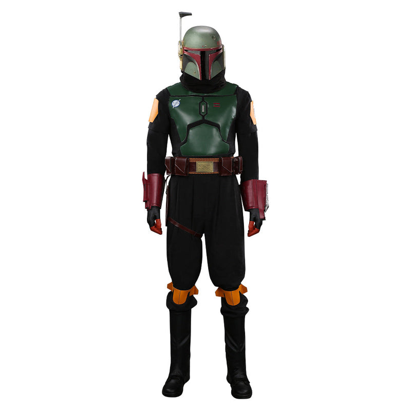 Mandalorian The Book of Boba Fett Outfits Halloween Carnival Suit Cosplay Costume