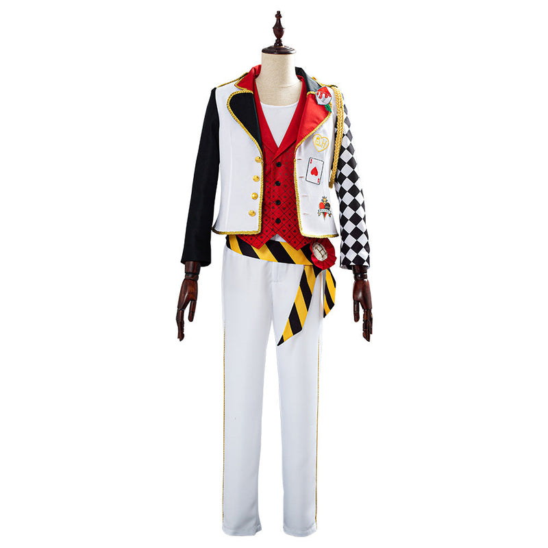 Twisted-Wonderland Alice in Wonderland Theme Ace Halloween Uniform Outfits Cosplay Costume