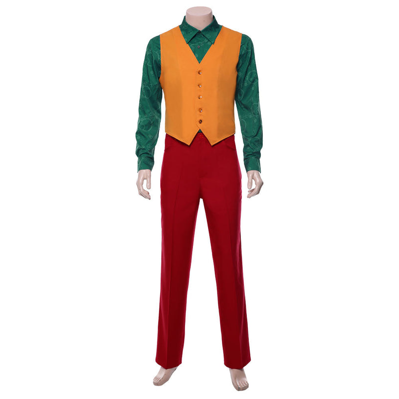 Joker 2019 Joaquin Phoenix Arthur Fleck Joker Cosplay Costume