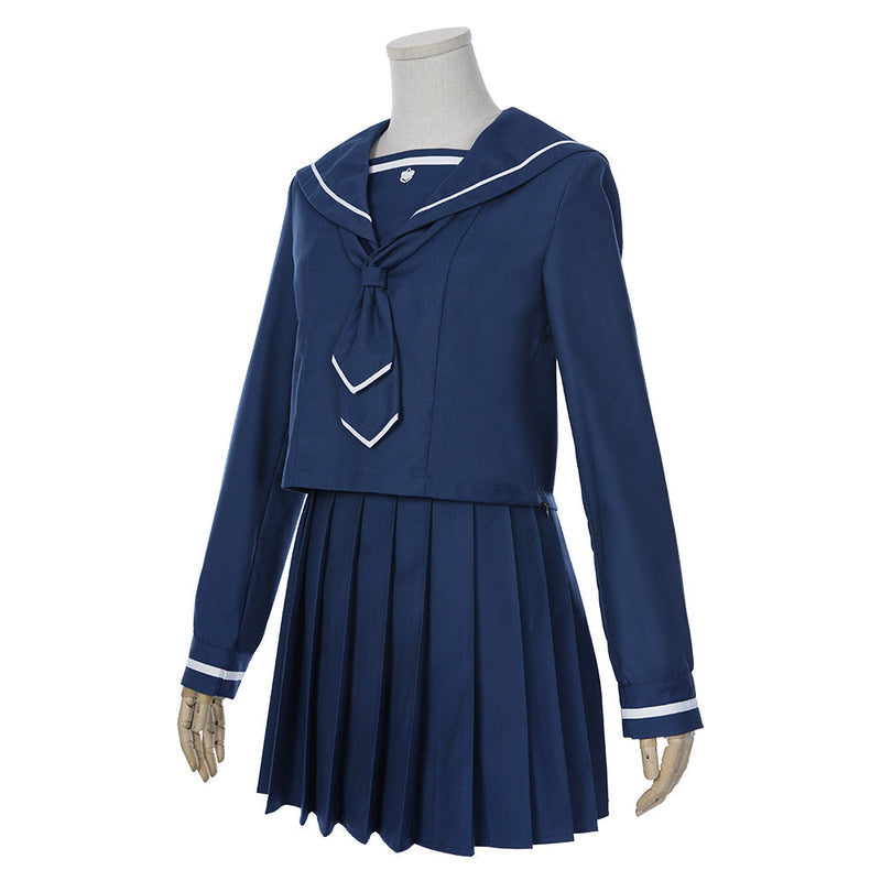 Houkago Teibou Nisshi/Diary of Our Days at the Breakwater Hina Tsurugi JK Uniform Sailor Suit Cosplay Costume