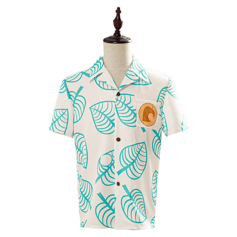 Animal Crossing Tom Nook Shirt Cosplay Costume