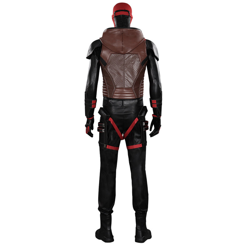 Gotham Knights Red Hood Jason Todd Outfits Halloween Carnival Suit Cosplay Costume