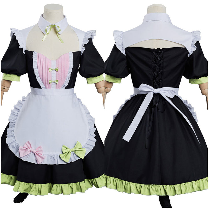 Demon Slayer: Kimetsu No Yaiba Kanroji Mitsuri Lolita Halloween Original Design Cosplay Costume