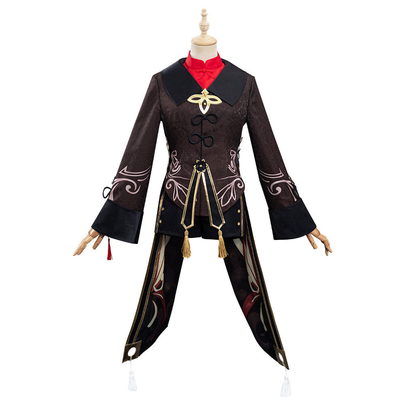 Genshin Impact HuTao Outfits Halloween Carnival Suit Cosplay Costume