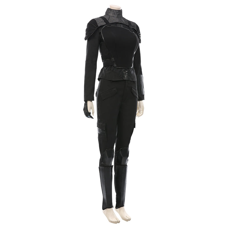 The Hunger Games: Mockingjay - Katniss Everdeen Top Pants Outfits Halloween Carnival Suit Cosplay Costume