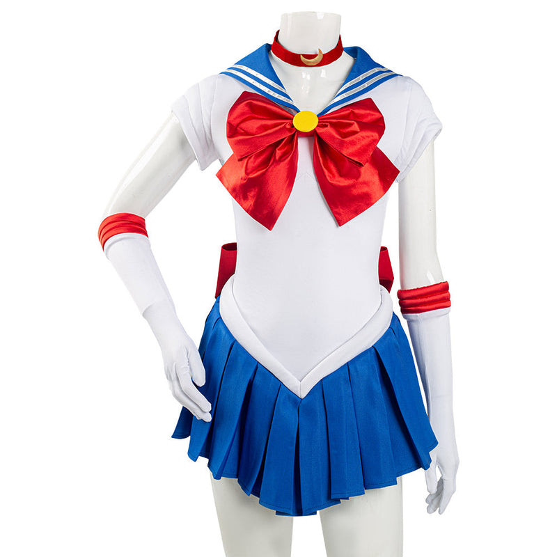 Sailor Moon Tsukino Usagi Uniform Dress Outfits Cosplay Costume