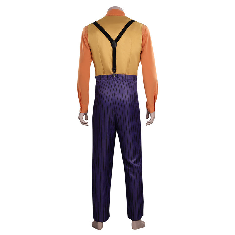 Batman: The Long Halloween - The Joker Christmas Carnival Suit Cosplay Costume