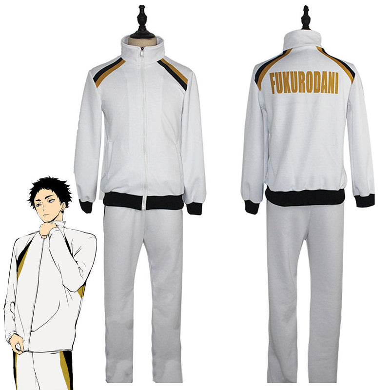 Haikyuu Fukurodani Academy Volleyball Uniform Outfits Halloween Carnival Suit Cosplay Costume