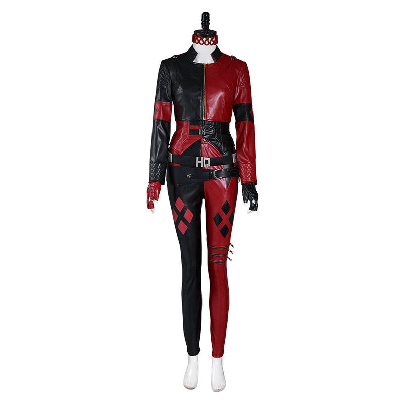 The Suicide Squad 2021 Harley Quinn Vest Pants Outfits Halloween Carnival Suit Cosplay Costume