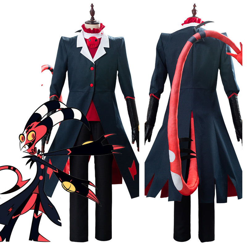 Hazbin Hotel Blitzo Helluva Boss Outfit Halloween Carnival Suit Cosplay Costume