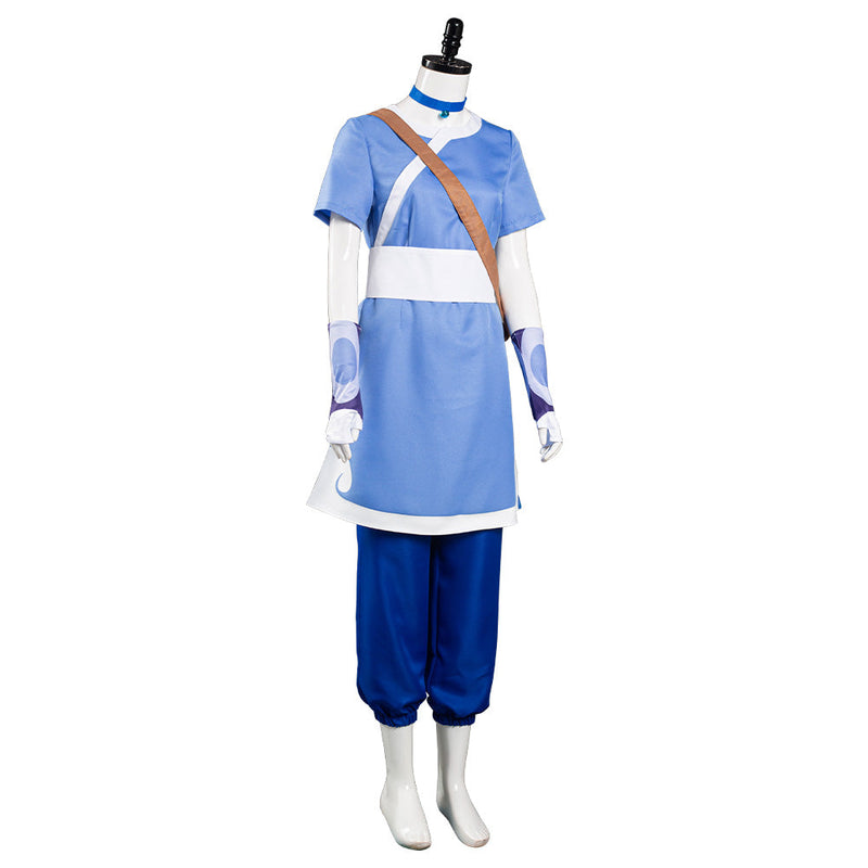 Avatar: the last Airbender Katara Halloween Carnival Suit Cosplay Costume