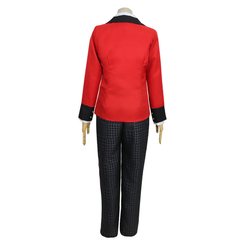 Kakegurui Ryouta Suzui Men School Uniform Outfits Halloween Carnival Suit Cosplay Costume