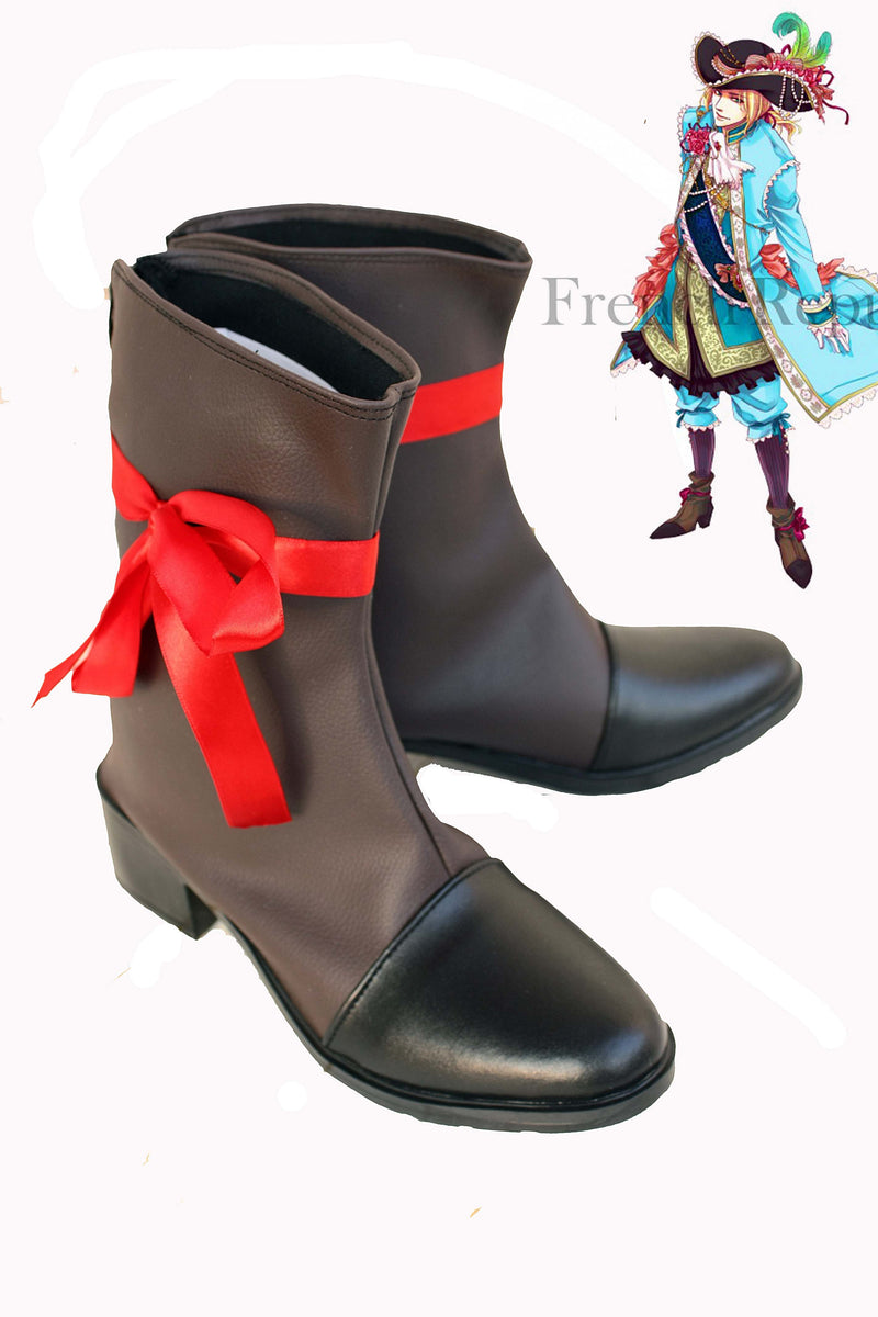 Hetalia Axis powers France Cosplay Shoes Boots