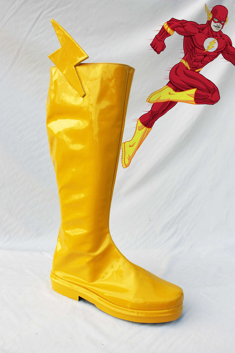 THE FLASH Showcase Cosplay Boots Shoes