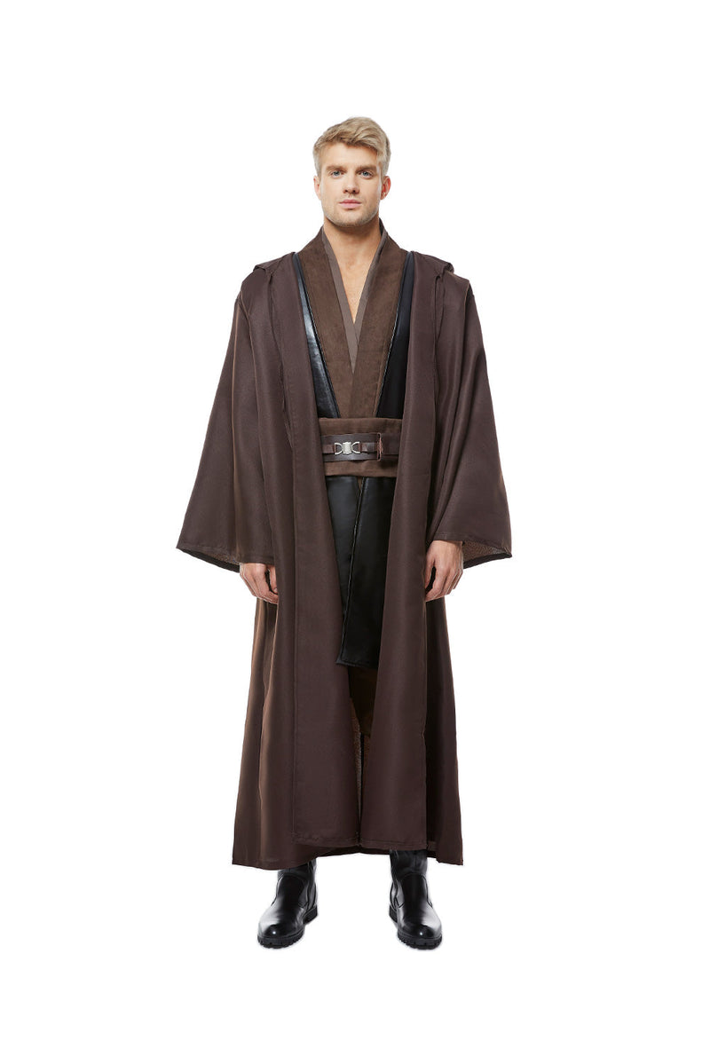 Star Wars Anakin Skywalker Jedi Robe Costume Outfit Full Set Halloween Cosplay Costume