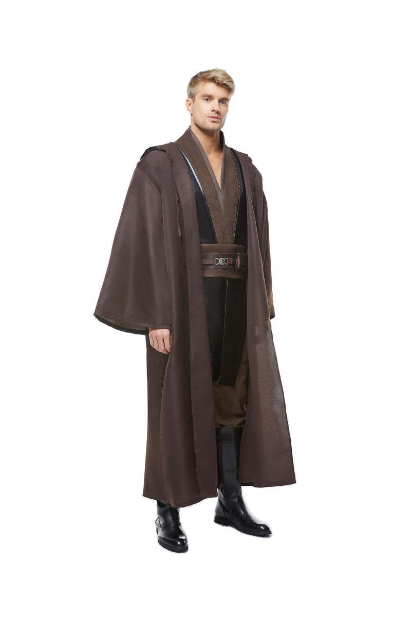 Star Wars Anakin Skywalker Jedi Robe Costume Outfit Full Set Halloween Cosplay Costume