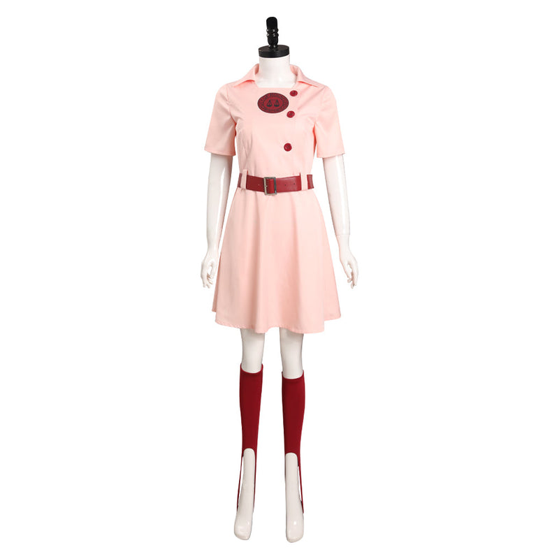 A League of Their Own Cosplay Costume Women Baseball Uniform Dress Outfits