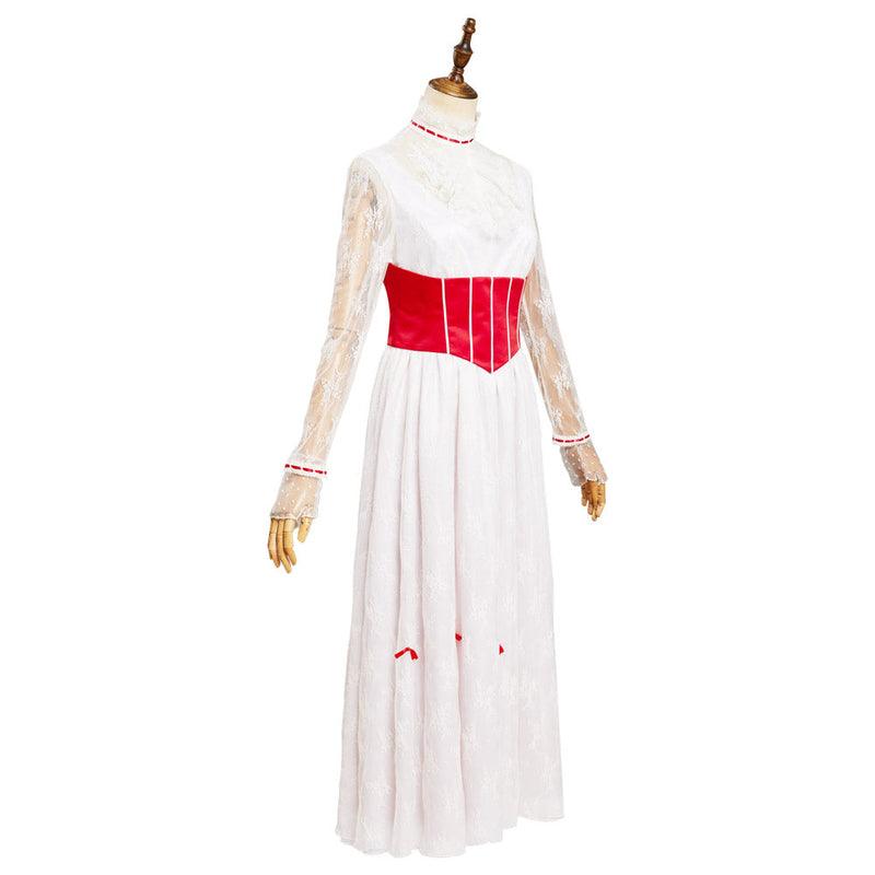 Mary Poppins 1964 Mary Poppins Cosplay Costume Dress Outfits Halloween Carnival Suit