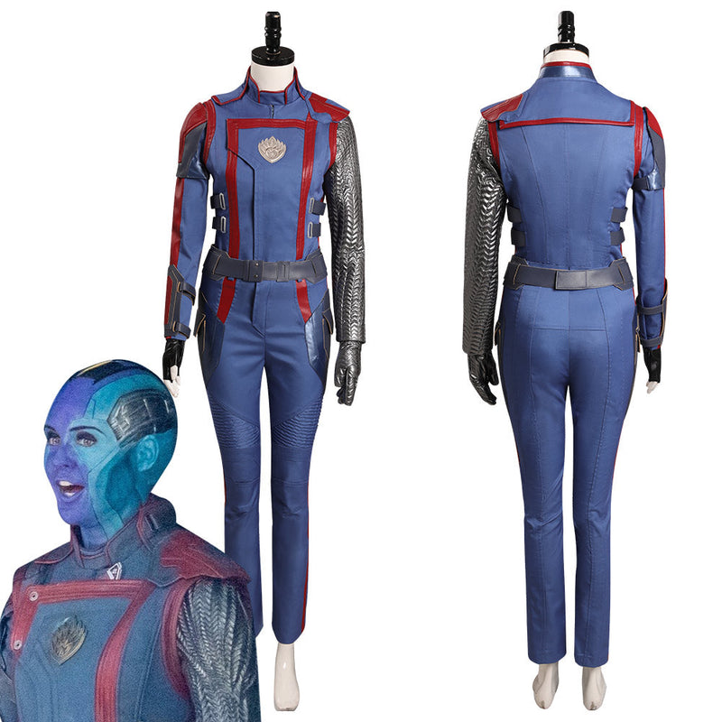 Guardians of the Galaxy Vol.3 Nebula Cosplay Costume Outfits Halloween Carnival Suit