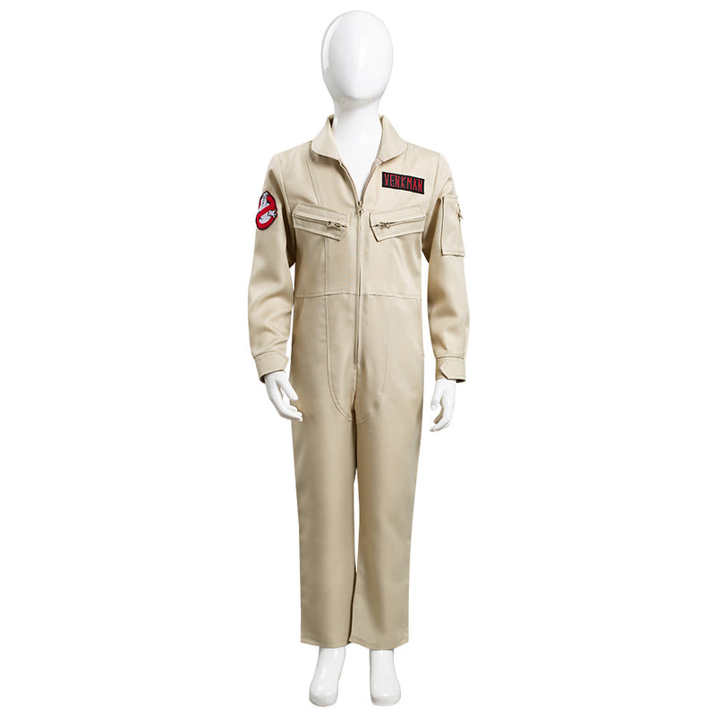 Kids Ghostbusters Cosplay Costume Jumpsuit Outfits Halloween Carnival Sui