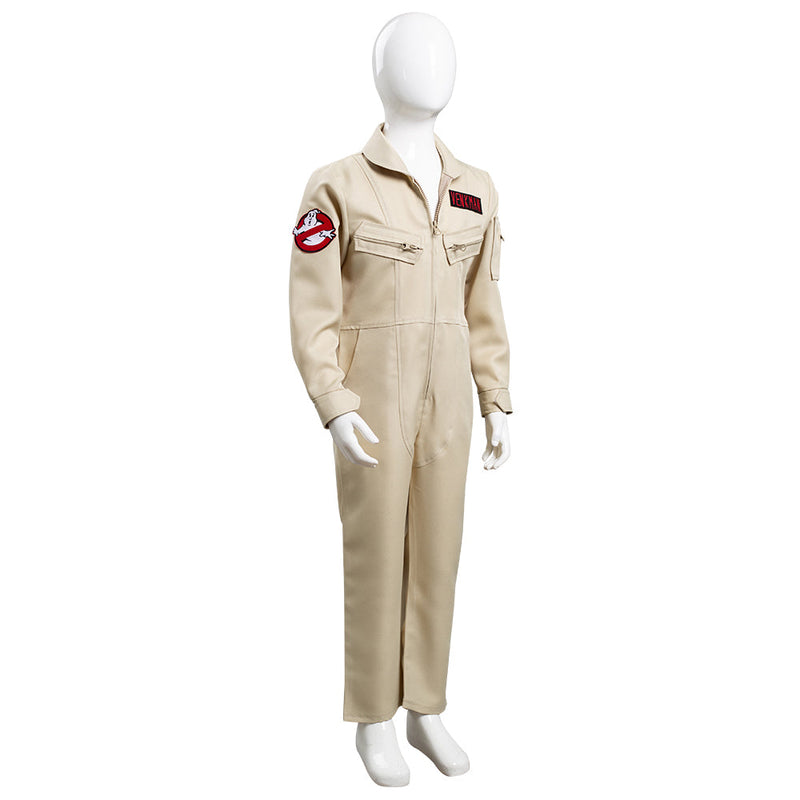 Kids Ghostbusters Cosplay Costume Jumpsuit Outfits Halloween Carnival Sui