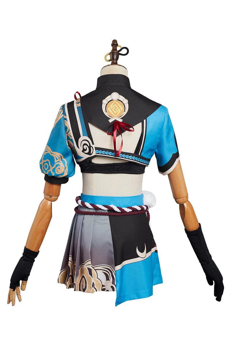 Genshin Impact Ms Hina/Gorou Original Design Cosplay Costume