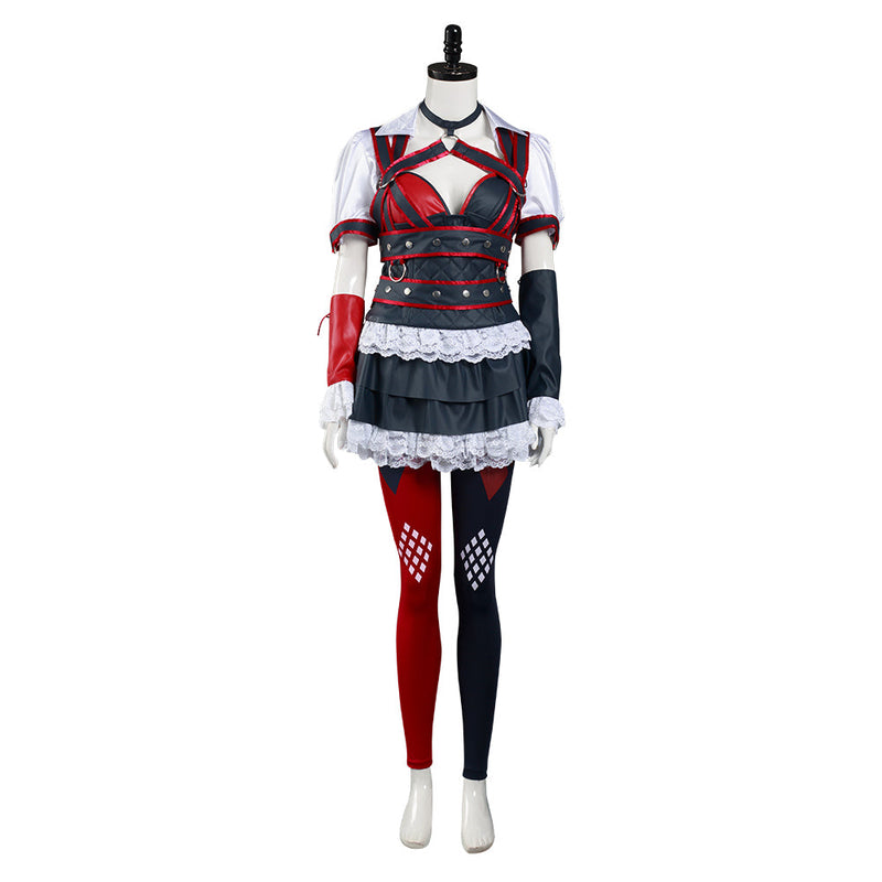 Batman: Arkham Knight Harley Quinn Dress Cosplay Costume