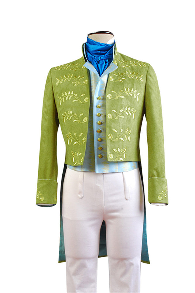 Cinderella 2015 Film Prince Charming Attire Outfit Cosplay Costume