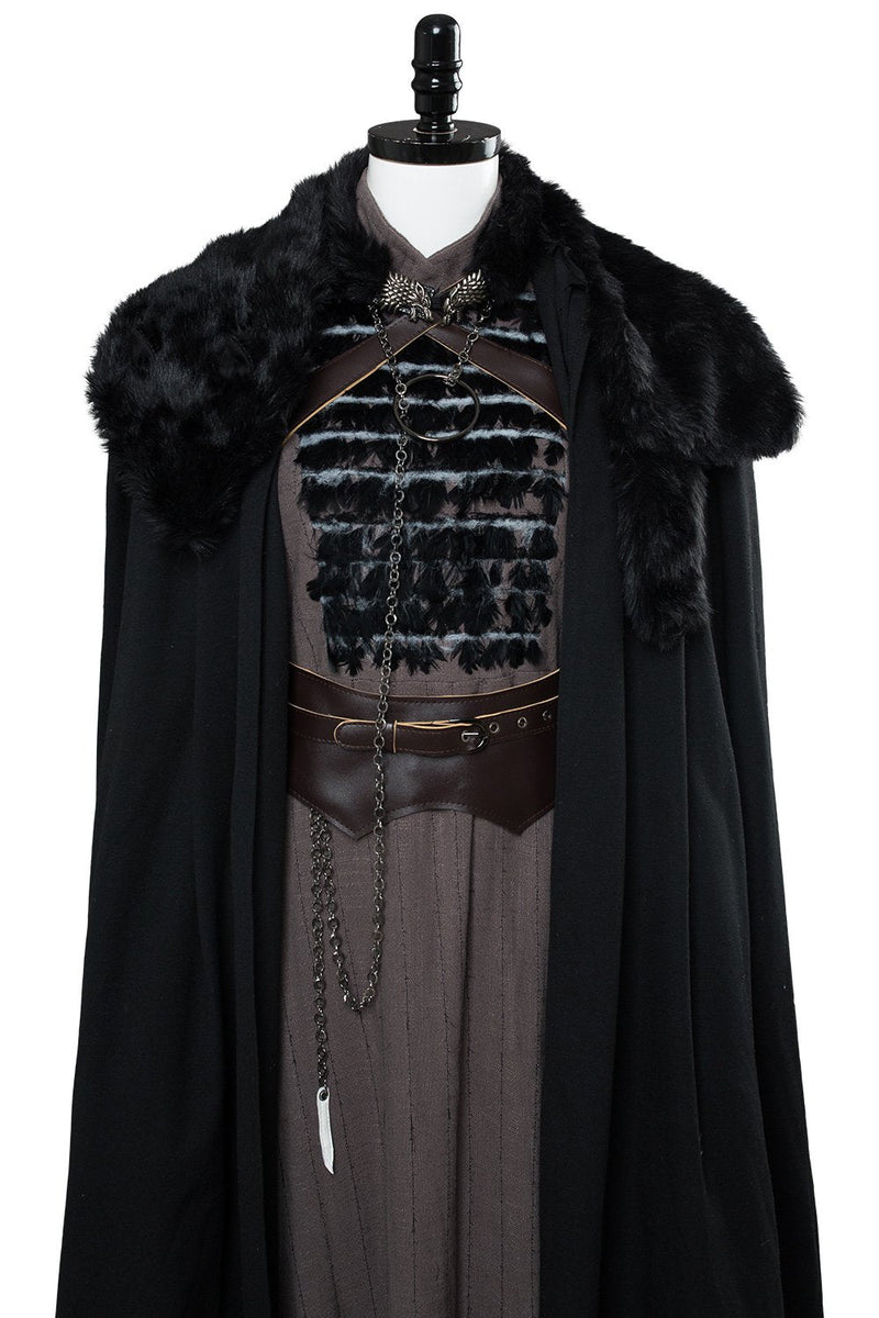 Game of Thrones Sansa Stark Outfit Cosplay Costume GOT Women Halloween Costume