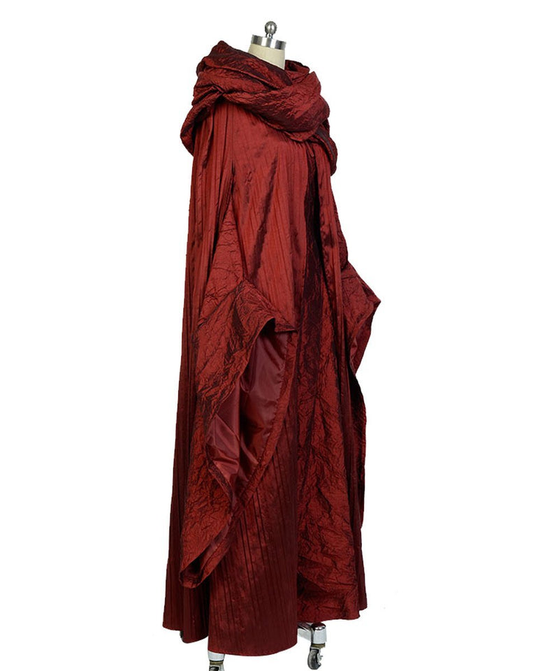 GoT Game of Thrones Melisandre Red Woman Outfit Cosplay Costume