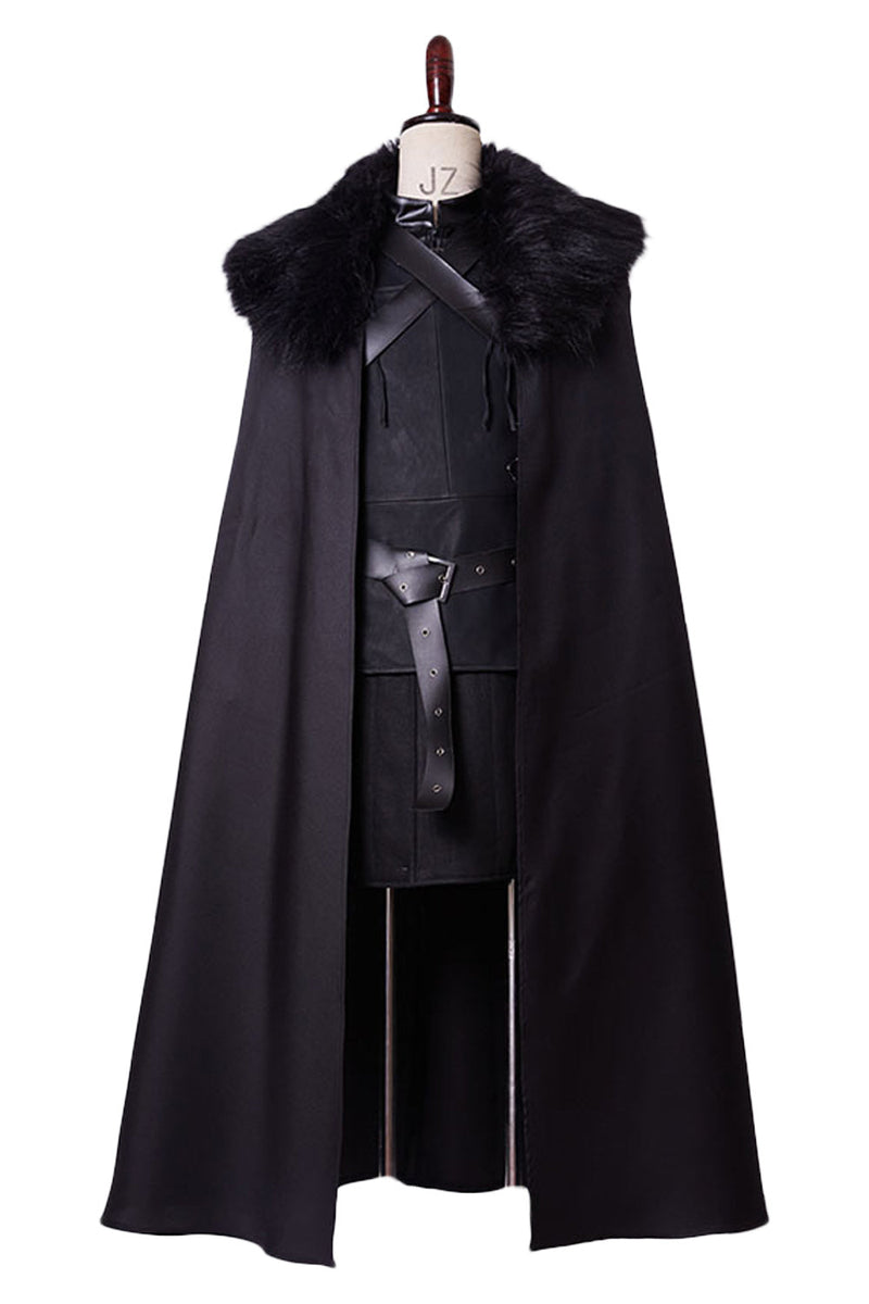 GoT Game of Thrones Jon Snow Night's Watch Outfit Cosplay Costume