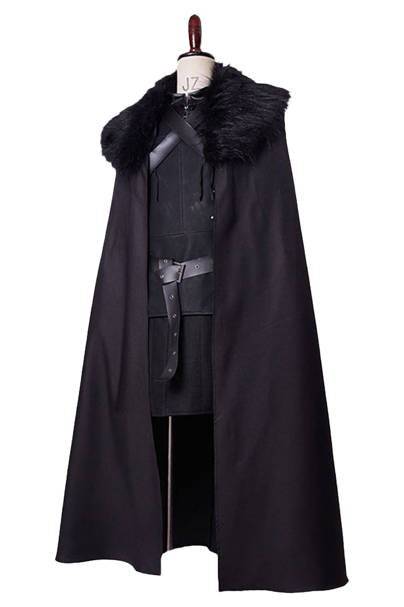 GoT Game of Thrones Jon Snow Night's Watch Outfit Cosplay Costume