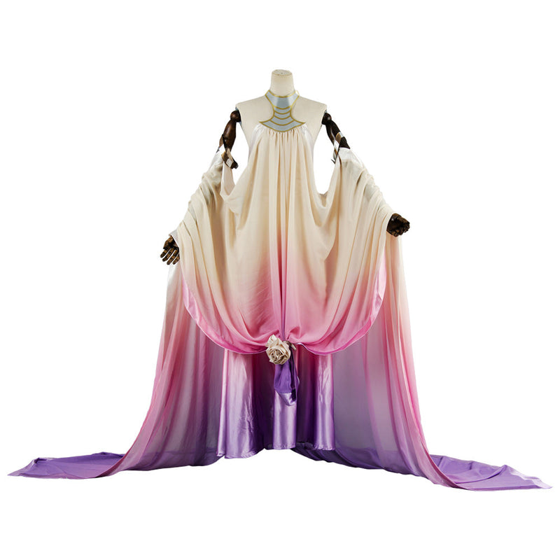 Star Wars 3 Padme Amidala Naberrie Lake Dress Cosplay Costume