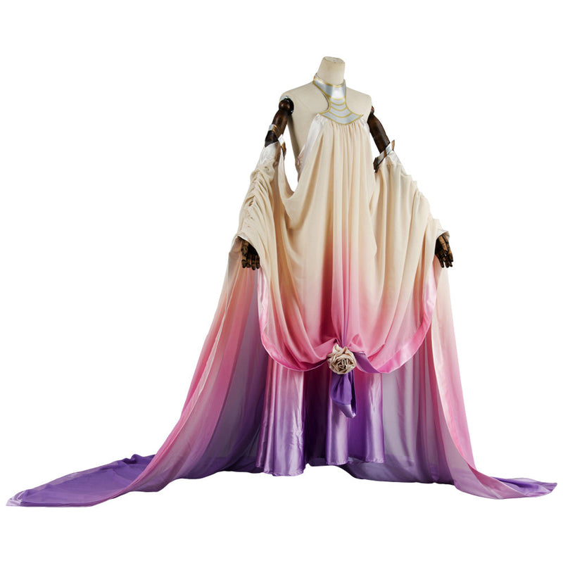 Star Wars 3 Padme Amidala Naberrie Lake Dress Cosplay Costume