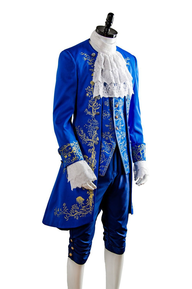 Beauty and the Beast Prince Adam Suit Cosplay Costume Adults Halloween Outfit