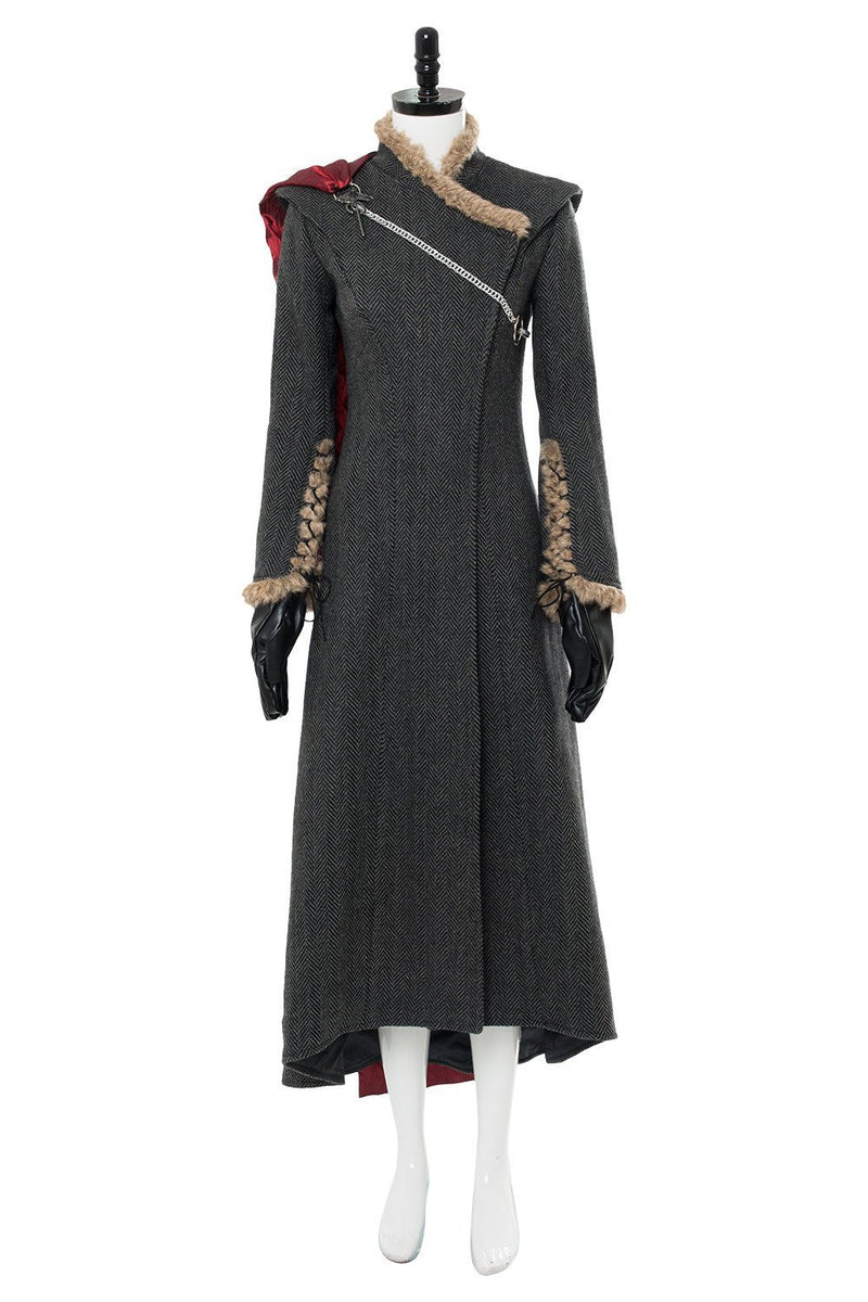 Game of Thrones Season 7 Daenerys Targaryen Dany Mother of Dragon Outfit Gown Dress