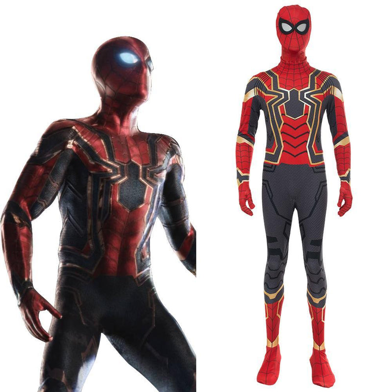 Avengers: Infinity War Iron Spider Spider-Man: Homecoming Spiderman Jumpsuit Cosplay Costume