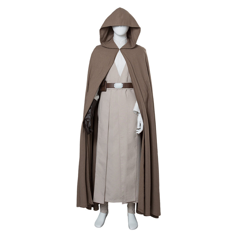 Star Wars 8 The Last Jedi Luke Skywalker Outfit Cosplay Costume Ver.2