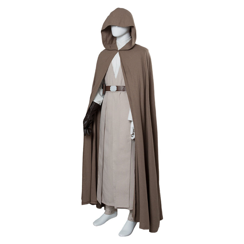 Star Wars 8 The Last Jedi Luke Skywalker Outfit Cosplay Costume Ver.2