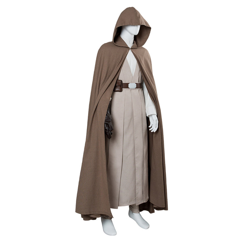 Star Wars 8 The Last Jedi Luke Skywalker Outfit Cosplay Costume Ver.2