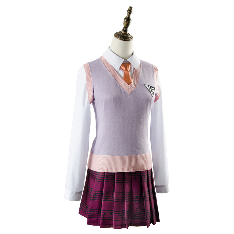 Danganronpa 3 Akamatsu kaede Outfit Dress Cosplay Costume