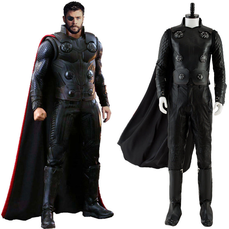 Avengers 3 Infinity War Thor Odinson Outfit Halloween Cosplay Costume Adults NEW