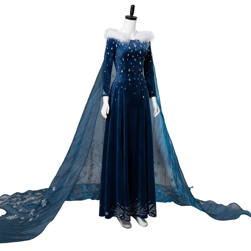 Frozen Princess Elsa Full Dress Cosplay Costume