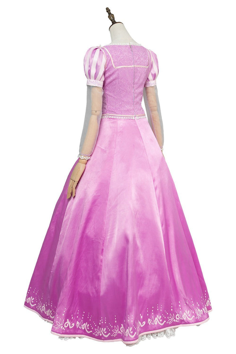 Tangled Ever After Rapunzel Pink Dress Halloween Carnival Suit Cosplay Costume