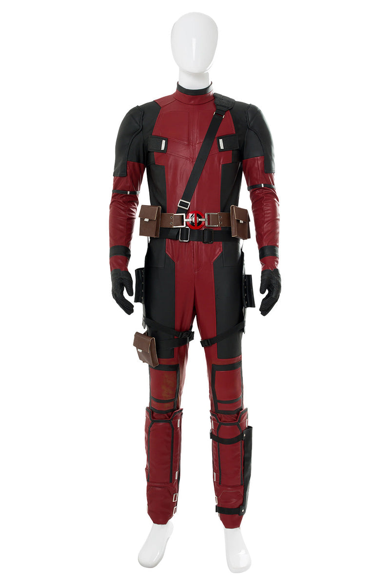 Deadpool 2 Deadpool Coat Pants Oufit Halloween Carnival Suit Cosplay Costume